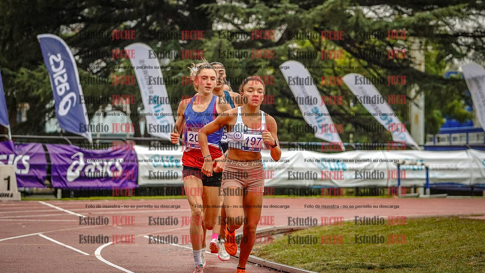 Fotos de los 1500 m llanos de mujeres