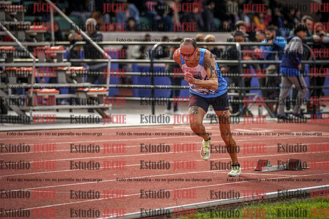 Fotos de los 400 m llanos de varones