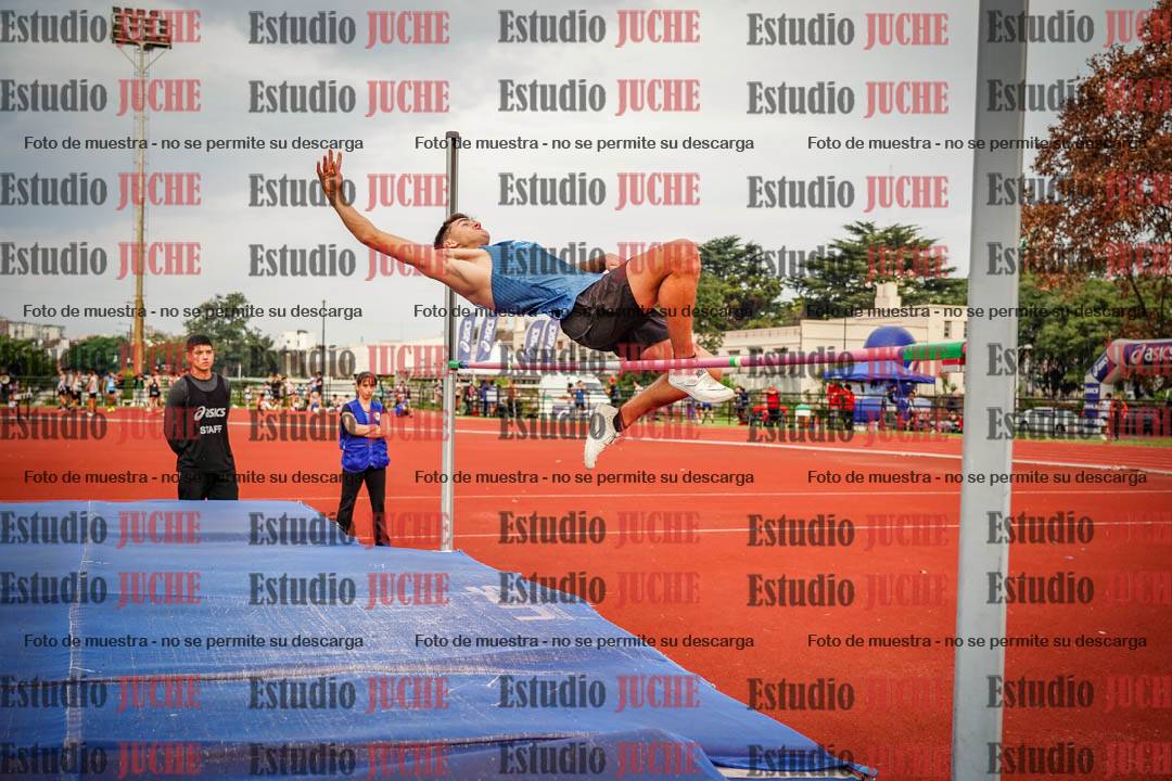 Fotos del salto en alto de varones - decatlón 4