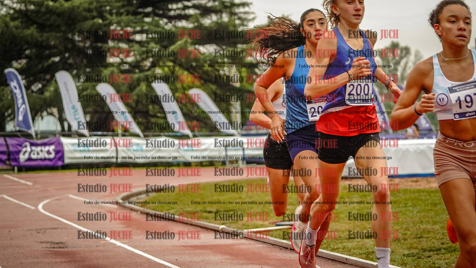Fotos de los 1500 m llanos de mujeres