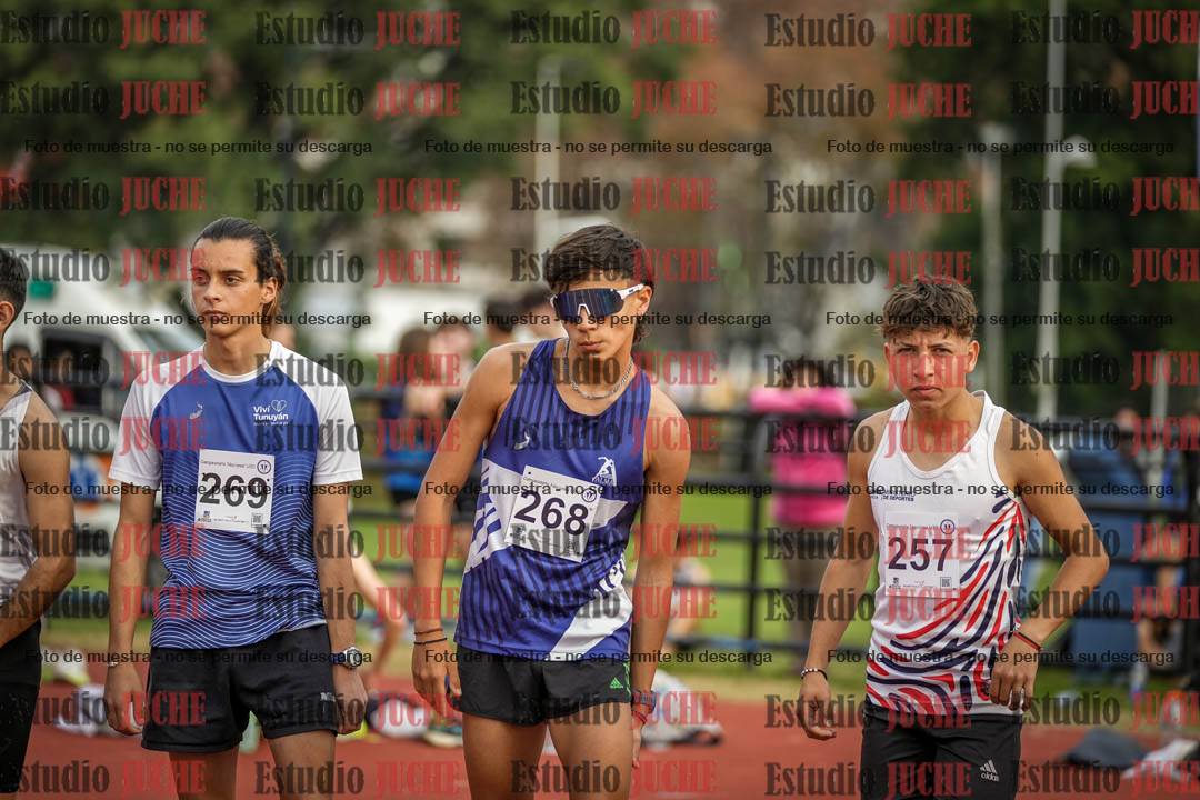 Fotos de los 1500 m llanos de varones