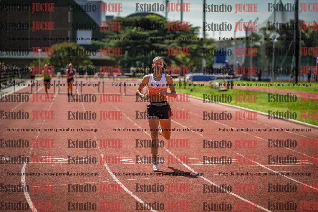 Fotos de los 400 m con vallas de mujeres