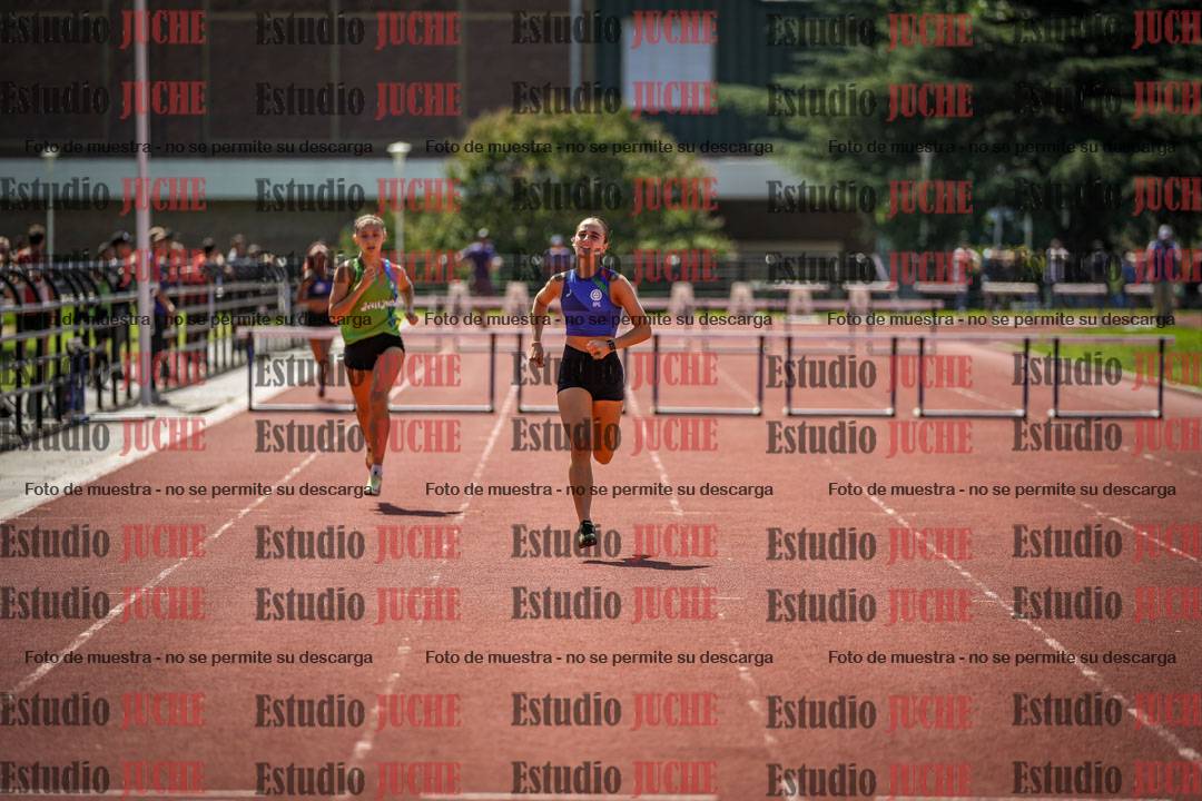 Fotos de los 400 m con vallas de mujeres