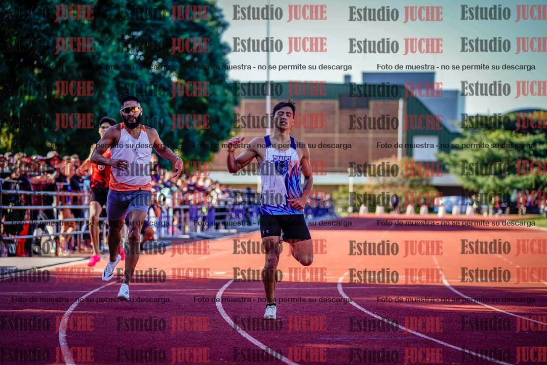 Fotos de los 400 m de varones