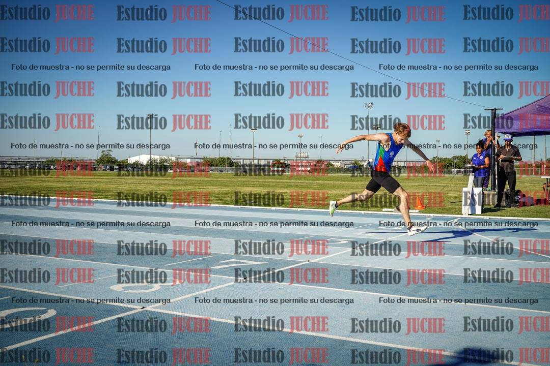 Fotos de los 400 m llanos de varones