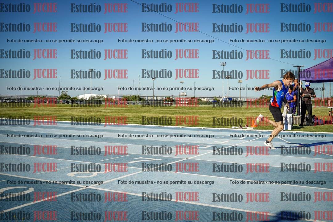Fotos de los 400 m llanos de varones