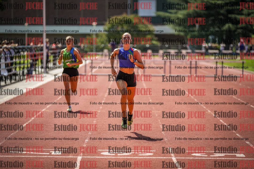 Fotos de los 400 m con vallas de mujeres