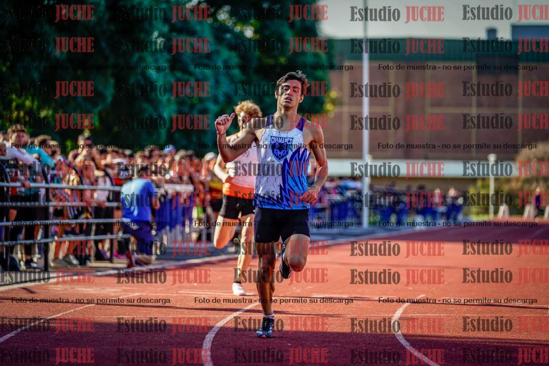 Fotos de los 400 m de varones