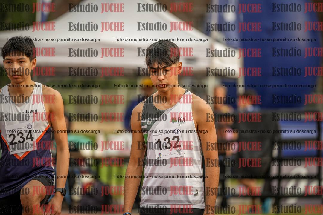 Fotos de los 1500 m llanos de varones