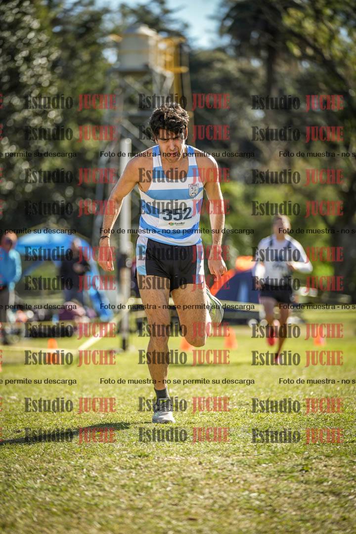 Fotos de la llegada del cross de 8000 m