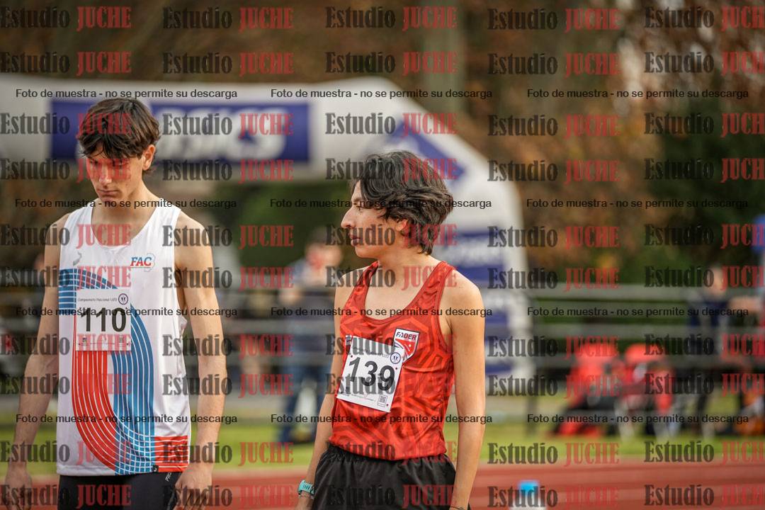 Fotos de los 1500 m llanos de varones