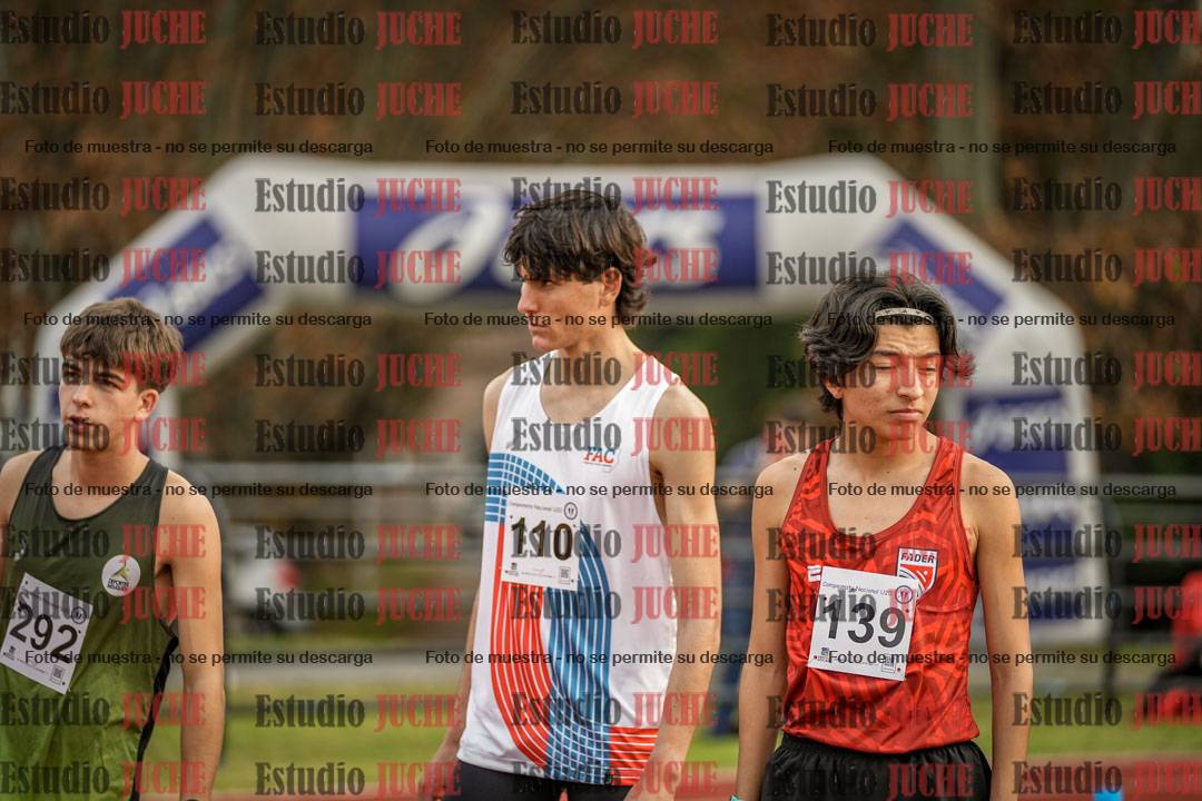 Fotos de los 1500 m llanos de varones