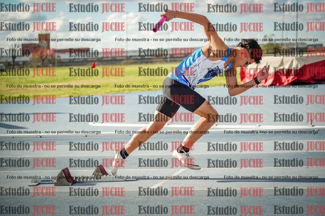 Fotos de las postas 4x400 m llanos de varones
