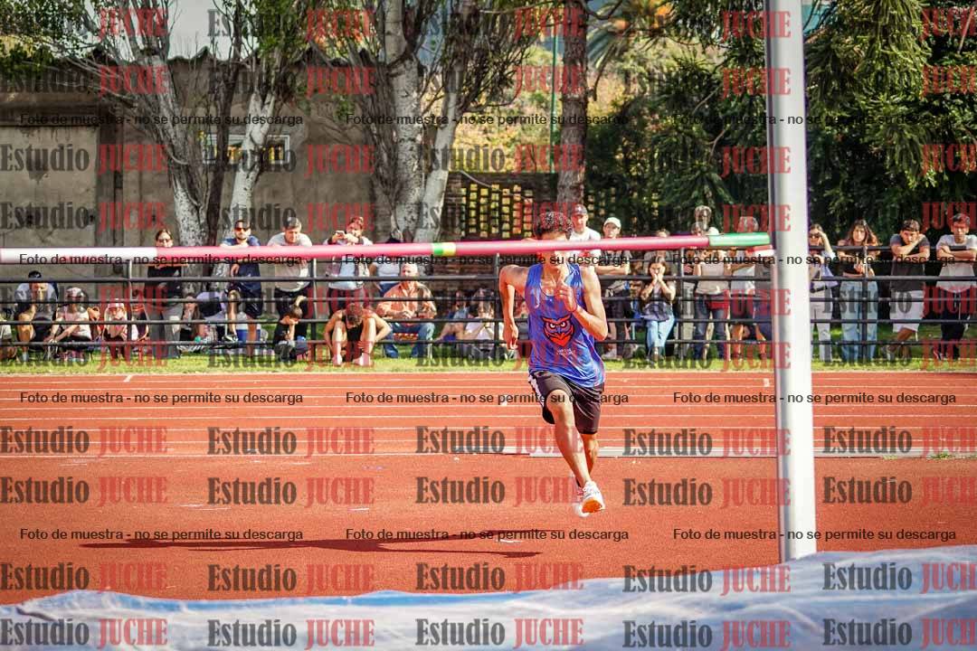 Fotos del salto en alto de varones