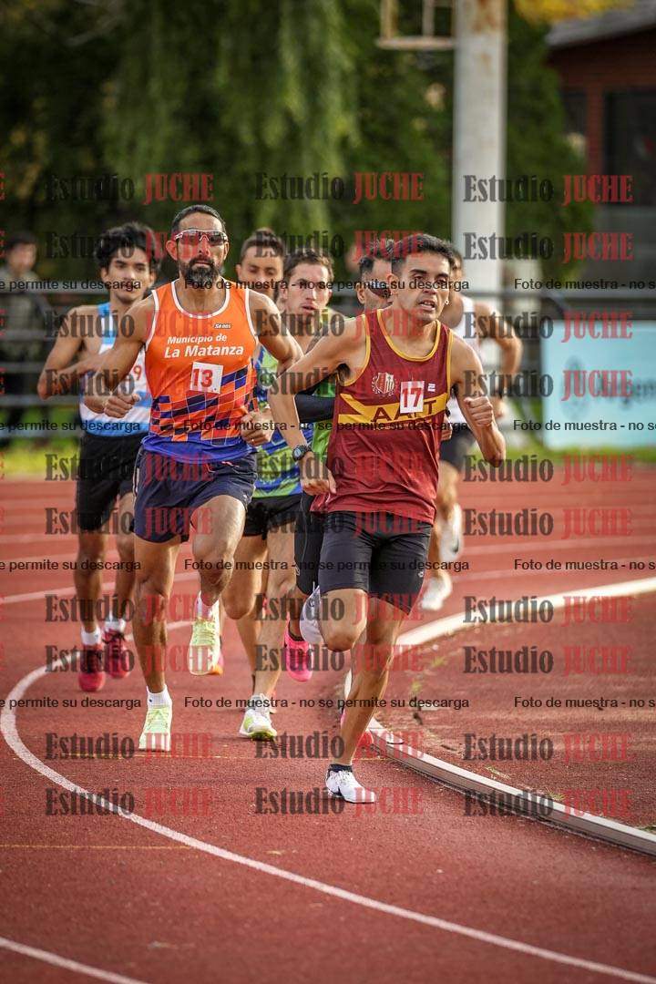 Fotos de los 1500 m llanos de varones
