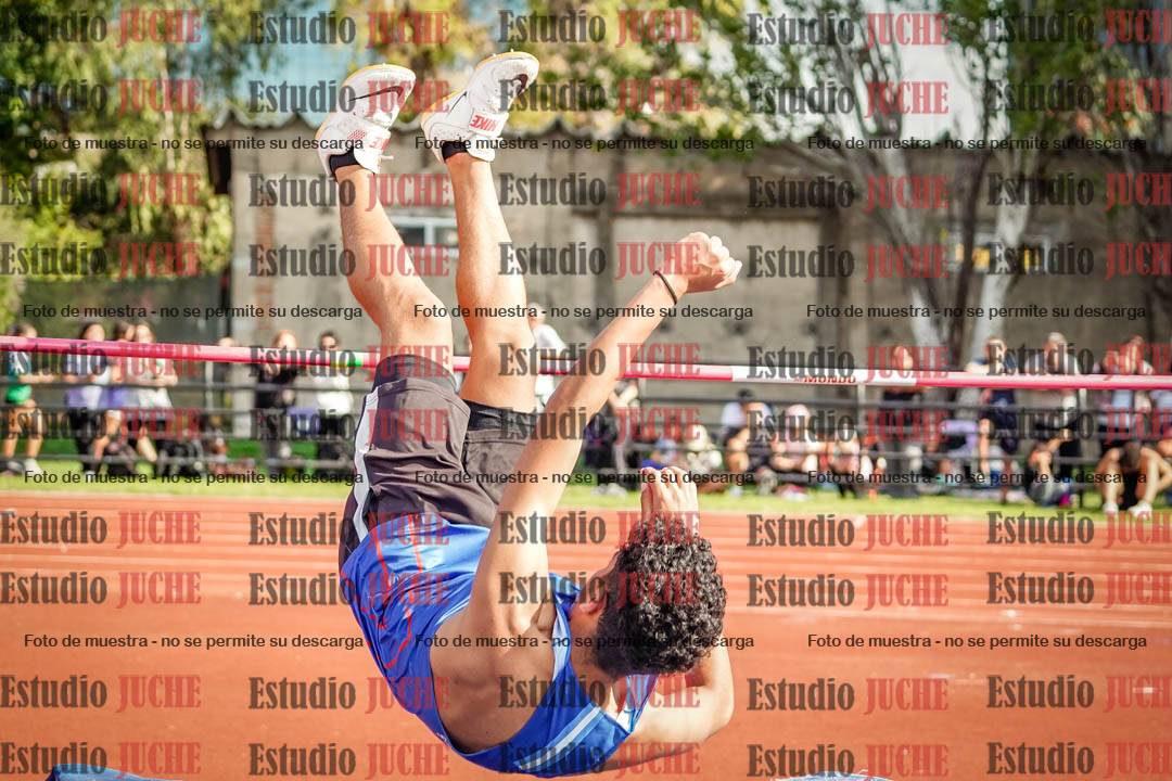 Fotos del salto en alto de varones