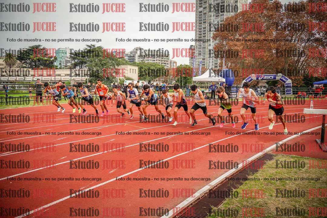 Fotos de los 1500 m llanos de varones