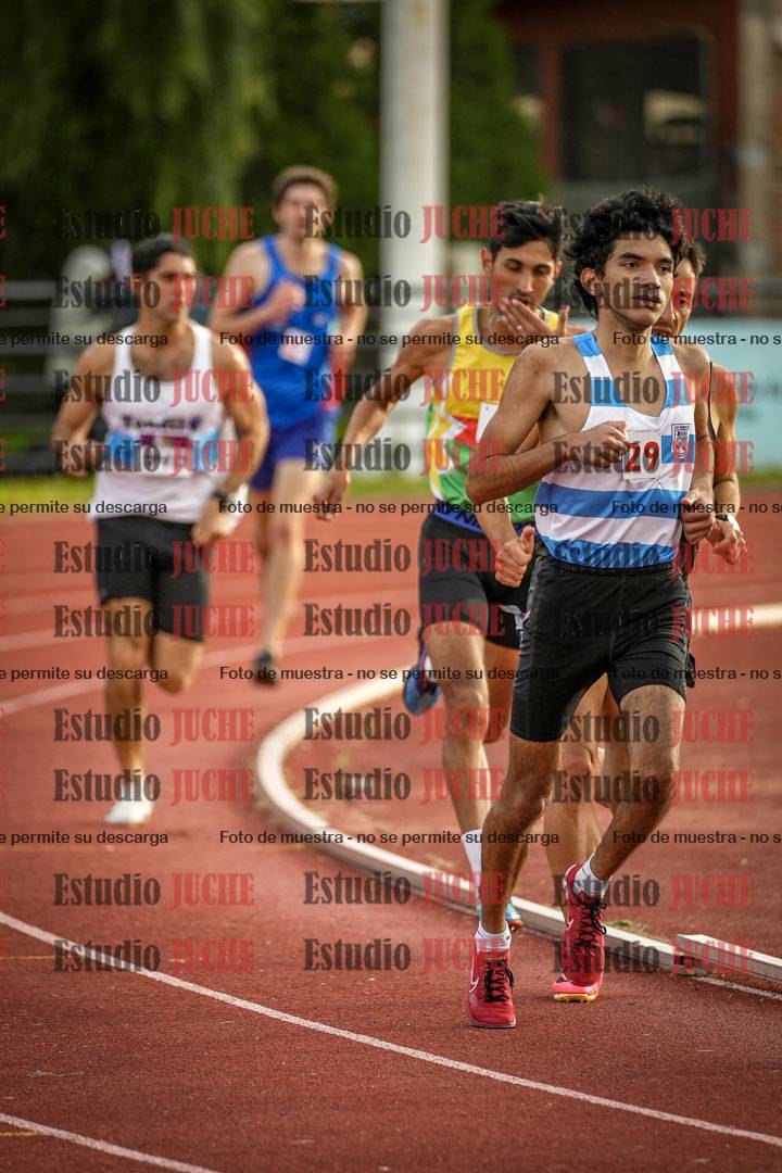 Fotos de los 1500 m llanos de varones