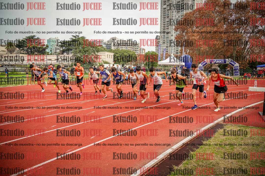 Fotos de los 1500 m llanos de varones