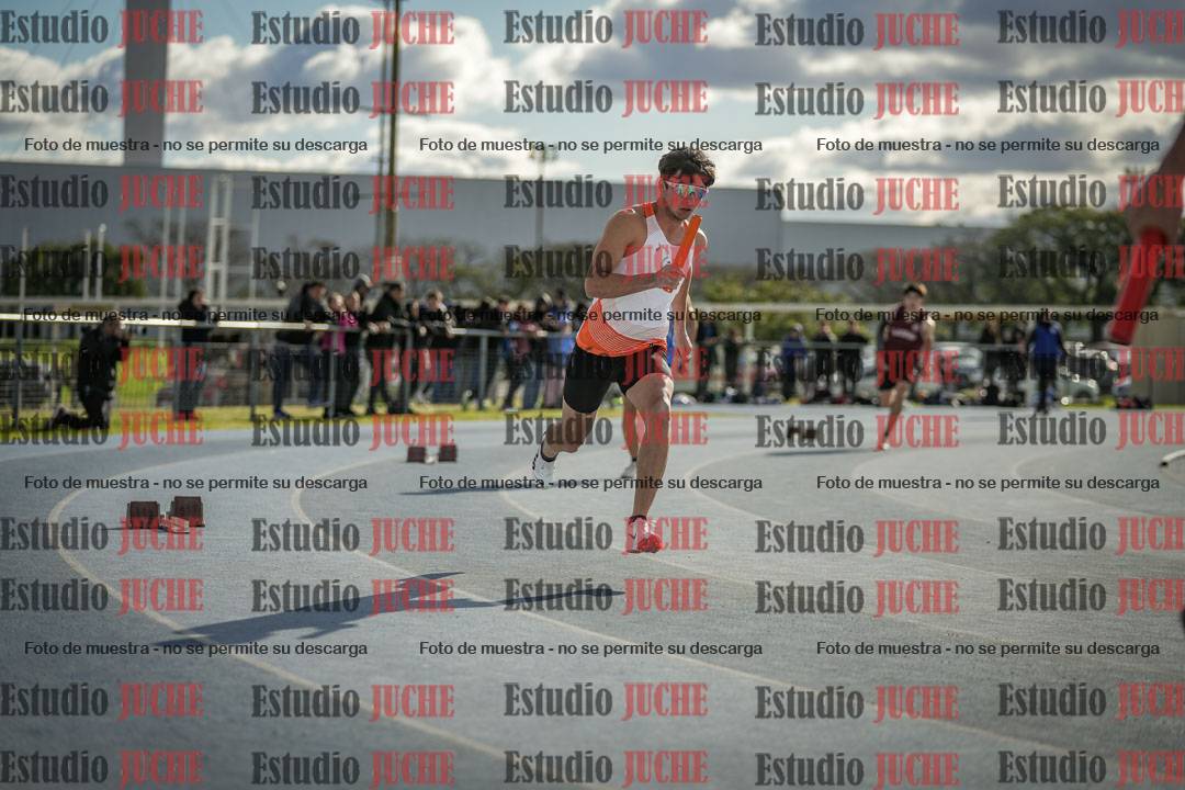 Fotos de las postas 4x400 m llanos de varones