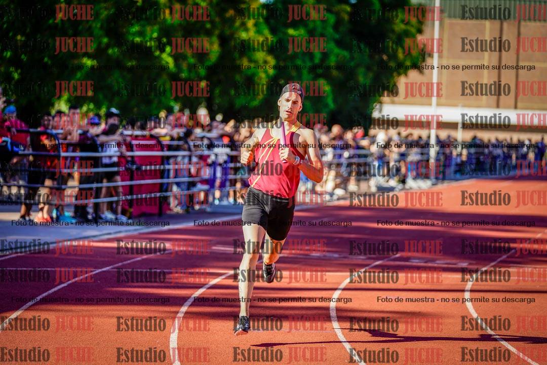 Fotos de las postas 4x100 m de varones