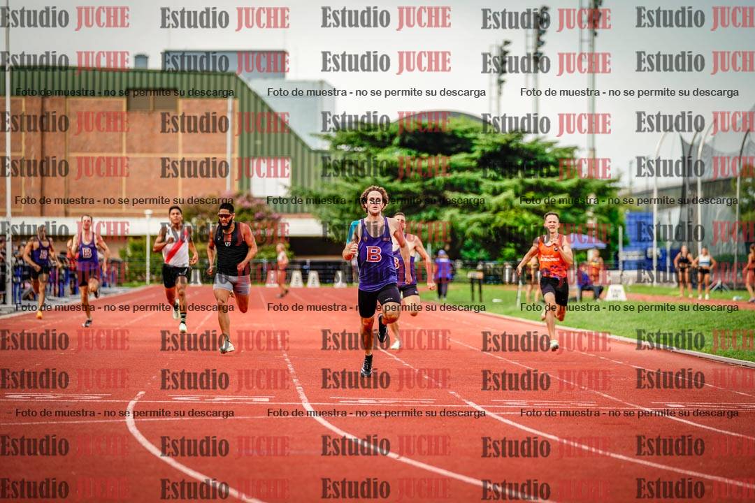 Fotos de los 400 m llanos de varones