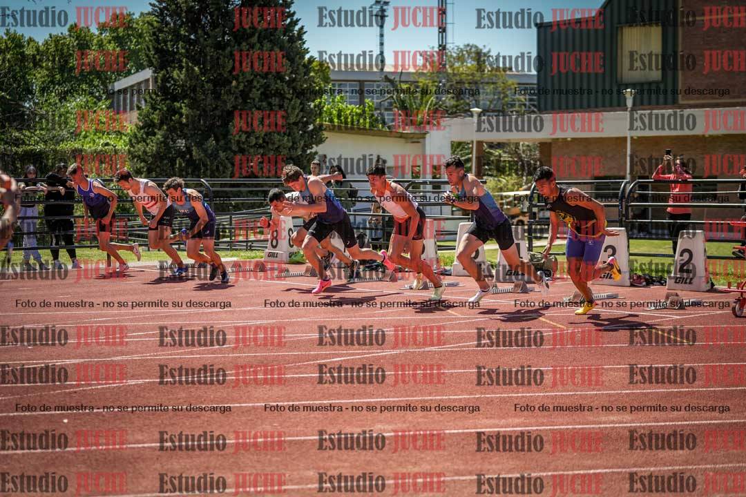 Fotos de los 110 m con vallas de varones