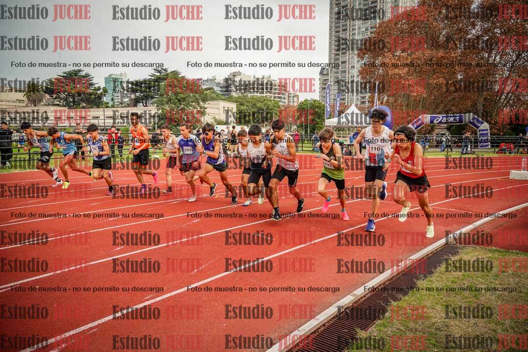 Fotos de los 1500 m llanos de varones