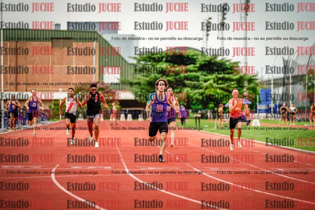 Fotos de los 400 m llanos de varones