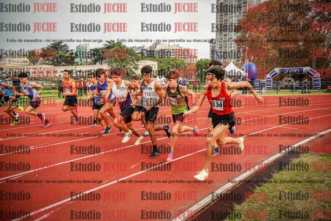 Fotos de los 1500 m llanos de varones