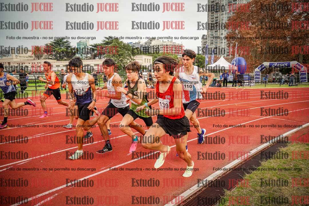 Fotos de los 1500 m llanos de varones