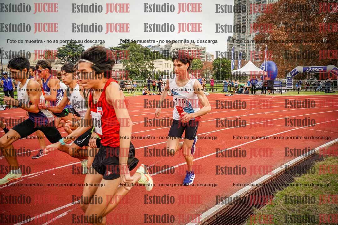 Fotos de los 1500 m llanos de varones