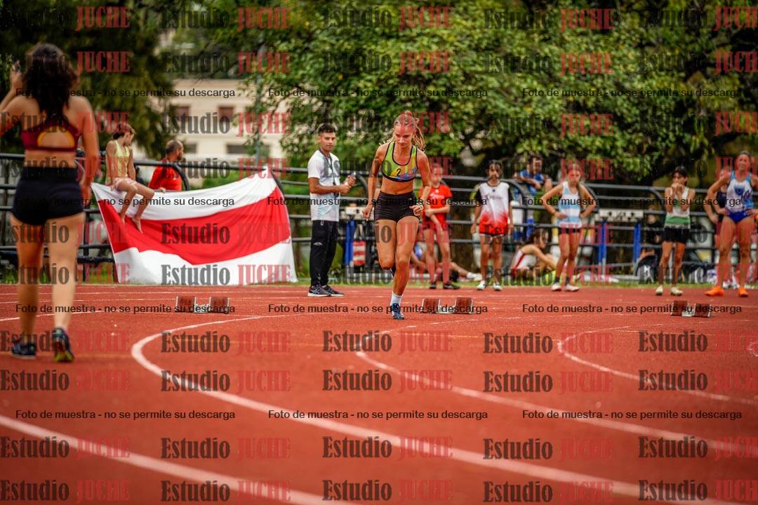Fotos de los 200 m de mujeres