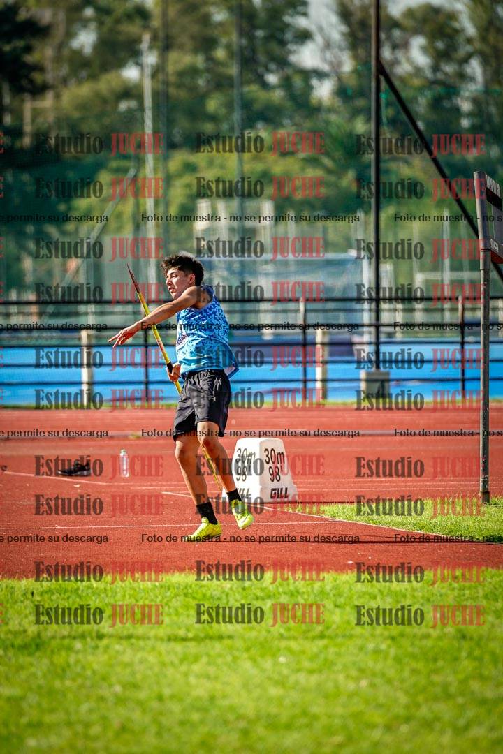 Fotos del lanzamiento de jabalina de varones