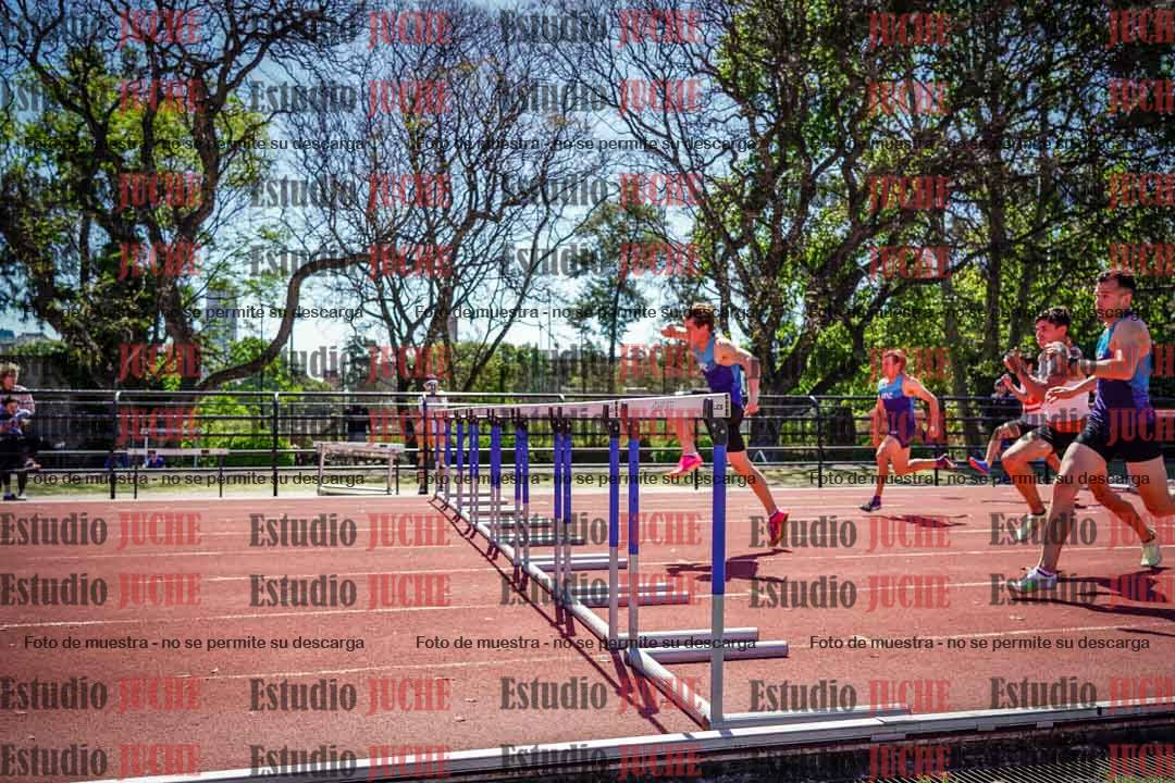 Fotos de los 110 m con vallas de varones