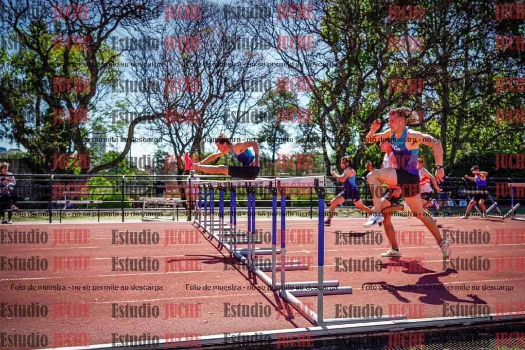 Fotos de los 110 m con vallas de varones