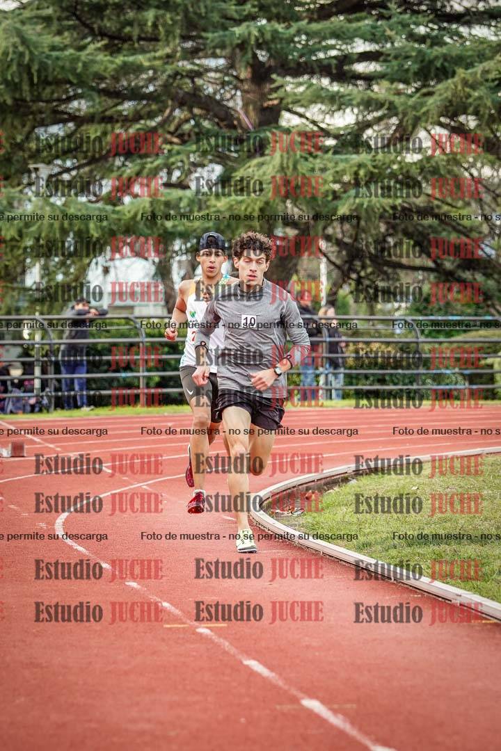 Fotos de los 1500 m llanos de varones