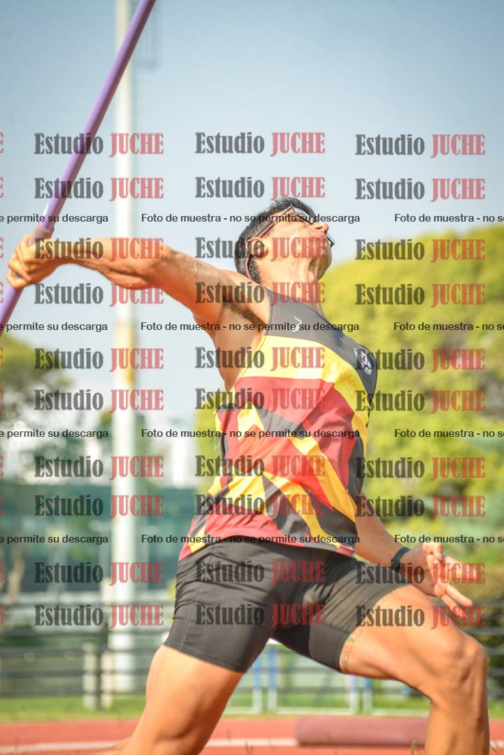 Fotos del lanzamiento de jabalina de varones