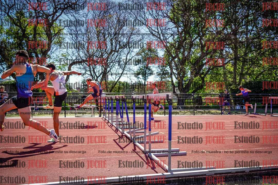 Fotos de los 110 m con vallas de varones