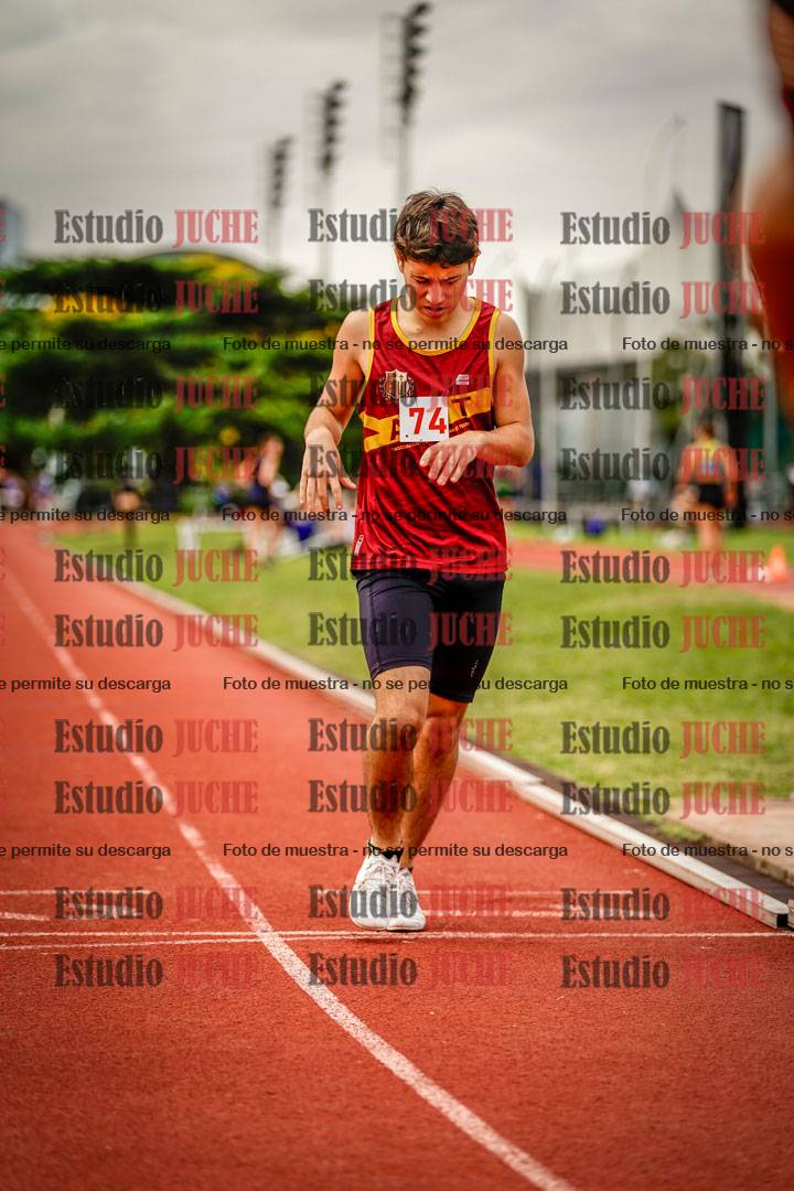 Fotos de los 800 m de varones