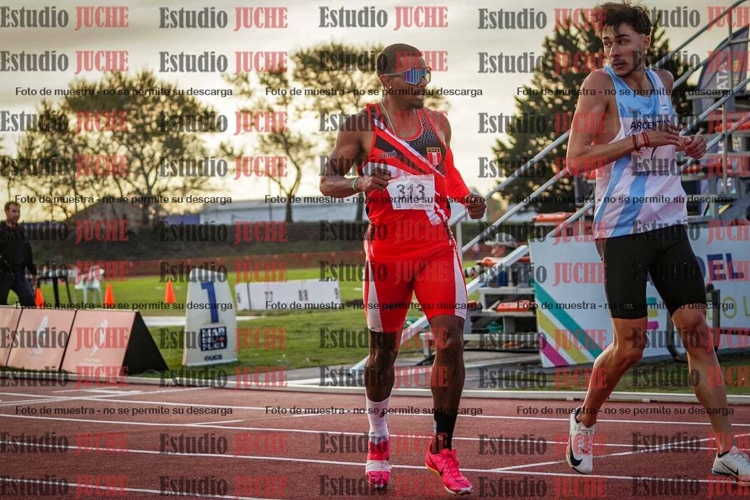 Fotos de los relevos 4x400 m de varones