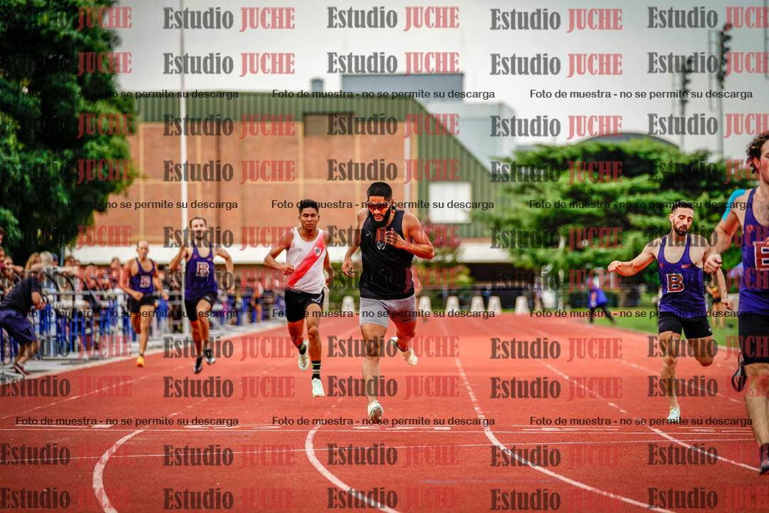 Fotos de los 400 m llanos de varones