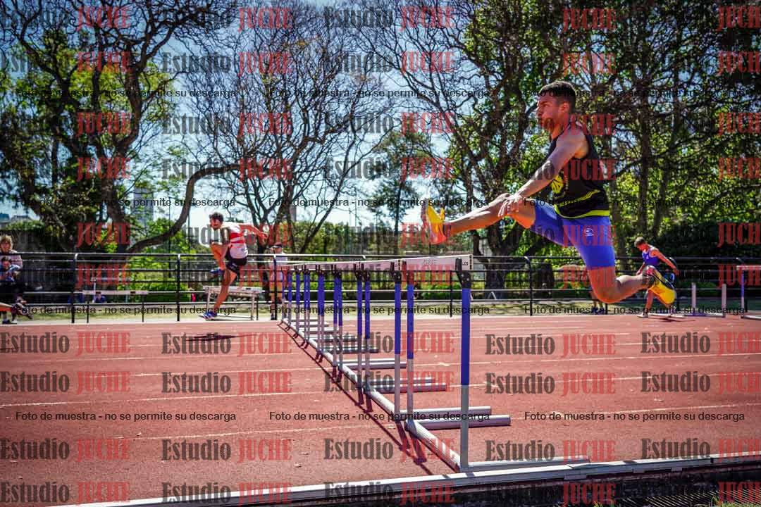 Fotos de los 110 m con vallas de varones