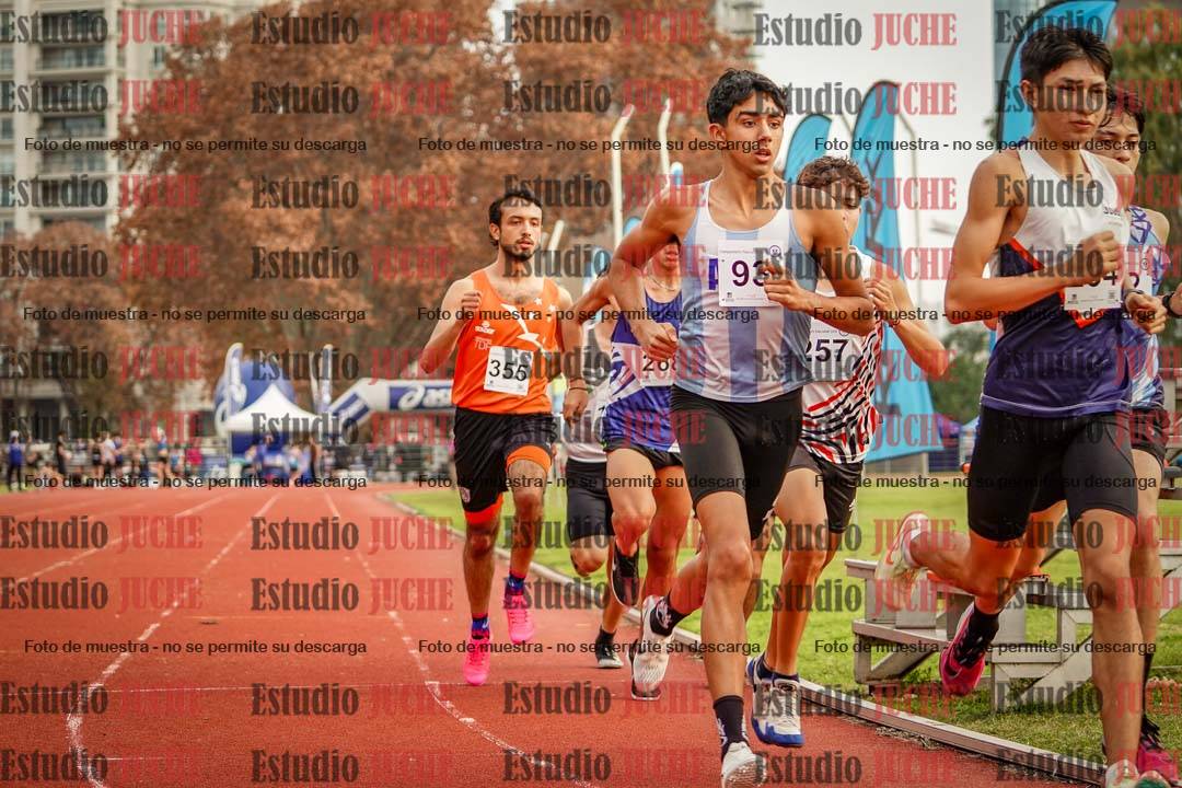 Fotos de los 1500 m llanos de varones