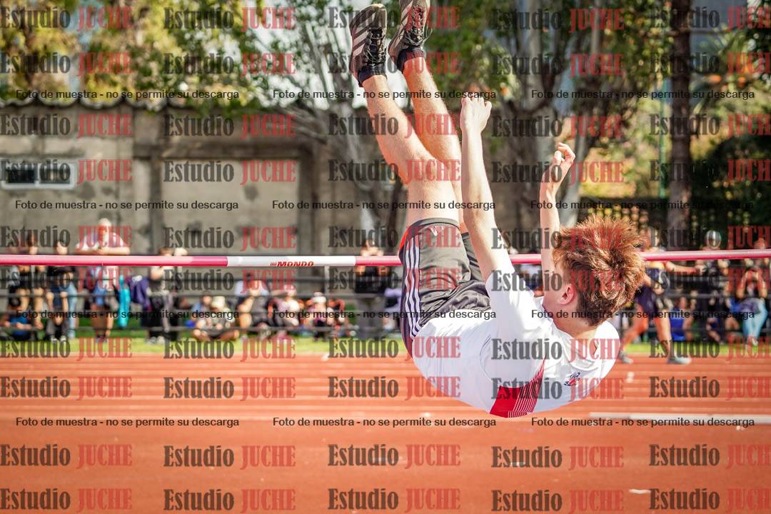 Fotos del salto en alto de varones