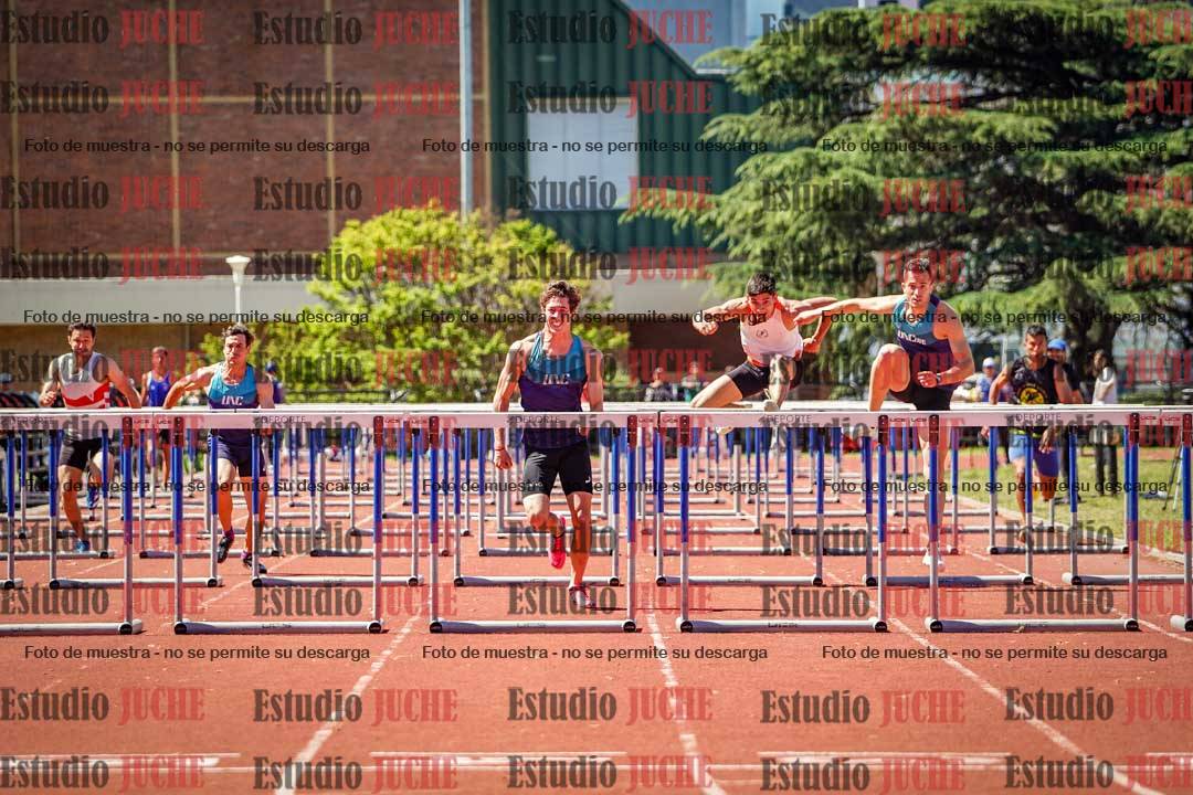 Fotos de los 110 m con vallas de varones