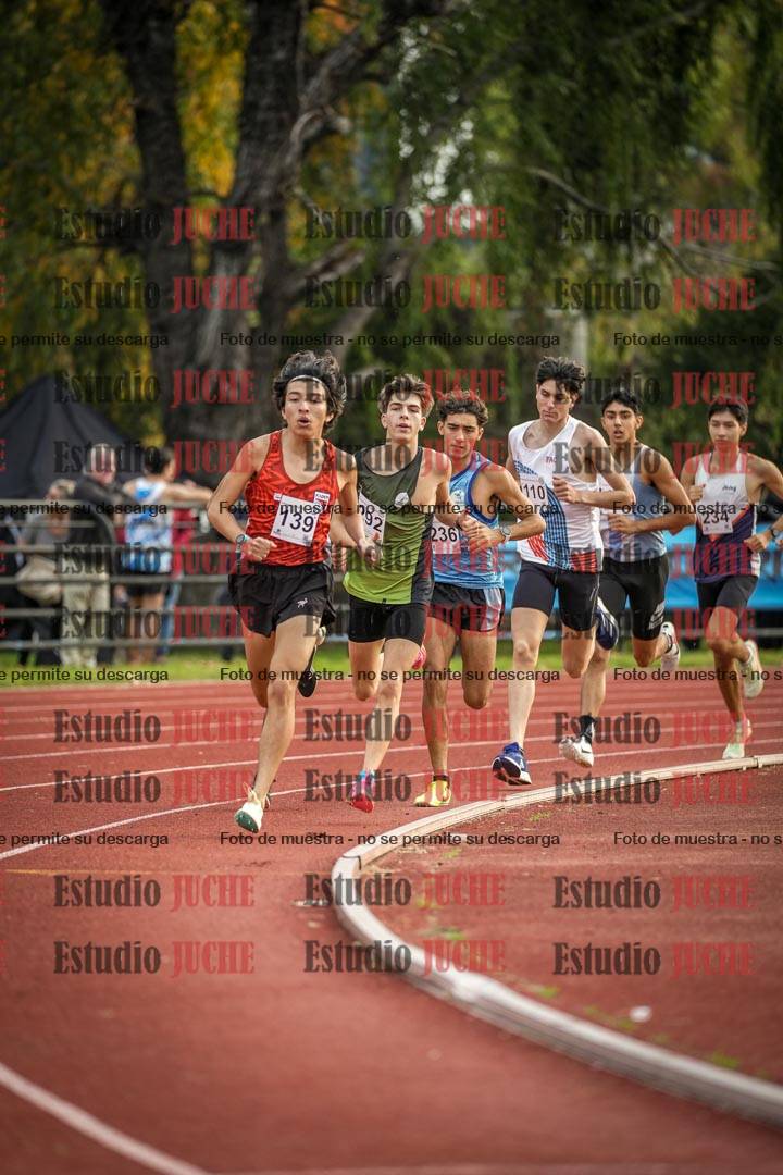 Fotos de los 1500 m llanos de varones