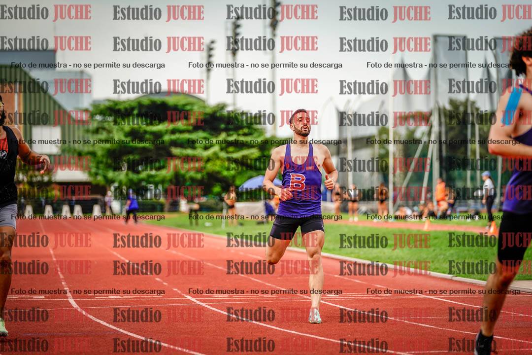 Fotos de los 400 m llanos de varones