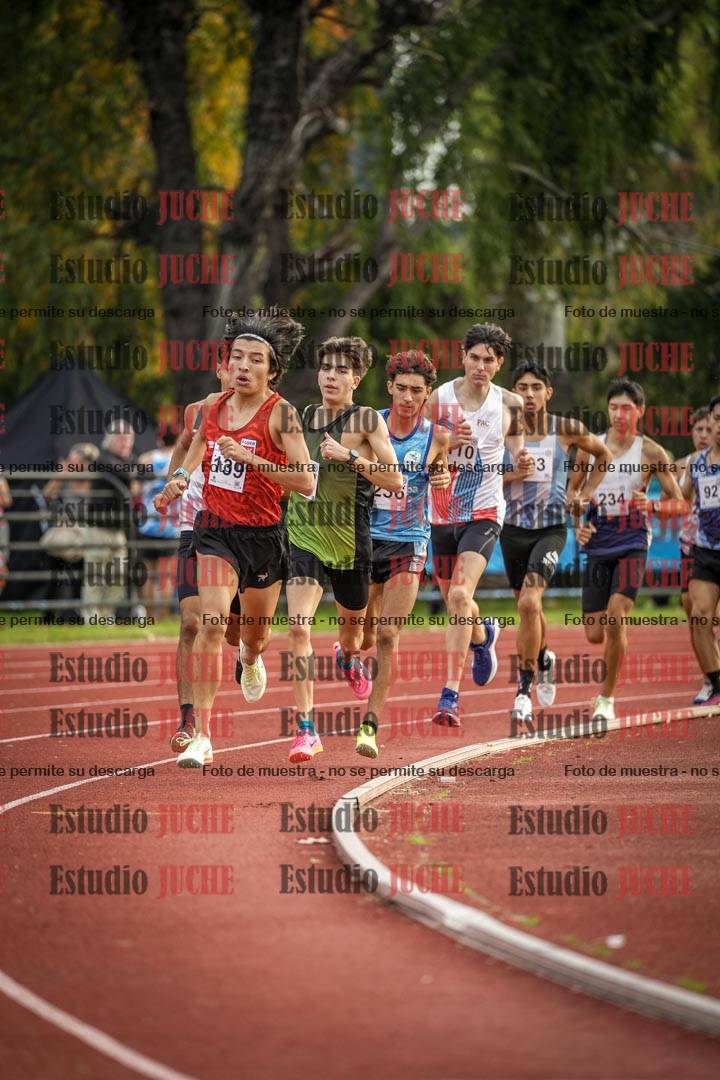 Fotos de los 1500 m llanos de varones