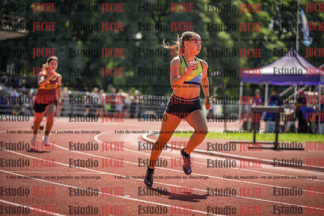 Fotos de los 400 m con vallas de mujeres